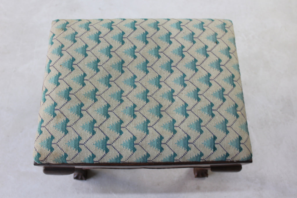 Vintage Dressing Table Stool - Kernow Furniture