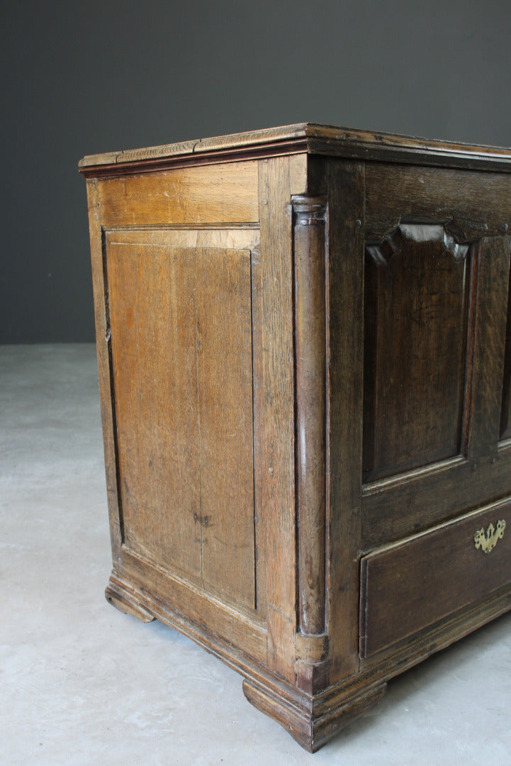 Antique 18th Century Oak Mule Chest - Kernow Furniture