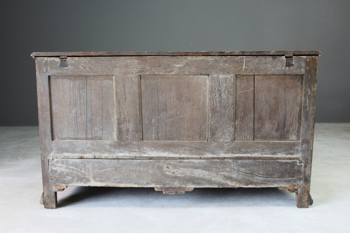 Antique 18th Century Oak Mule Chest - Kernow Furniture