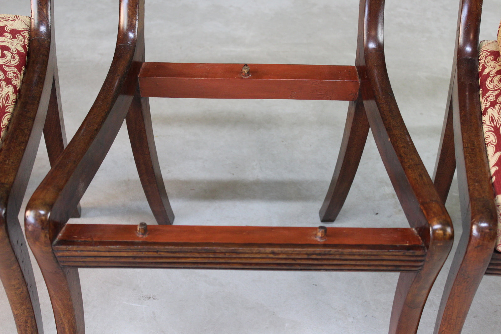 Set 4 Regency Dining Chairs - Kernow Furniture