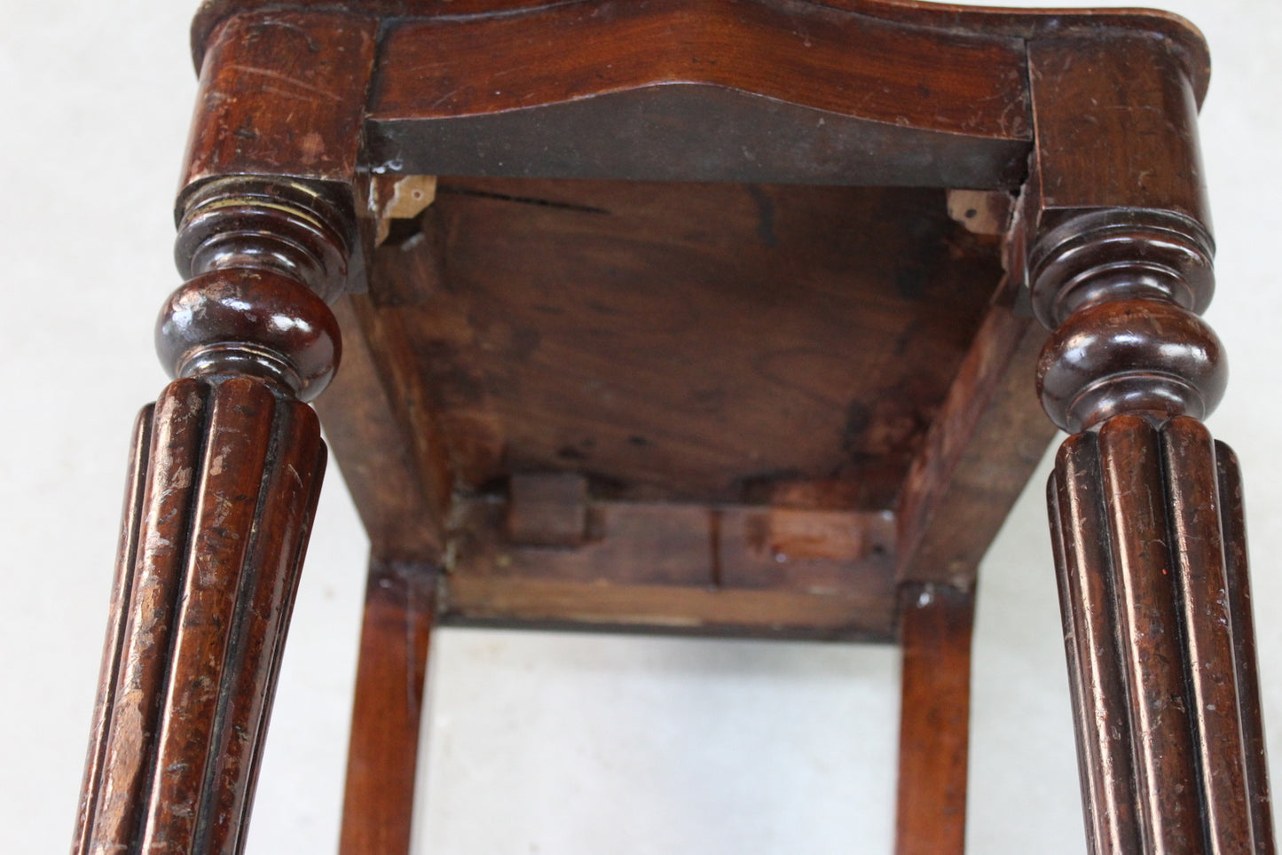 Victorian Mahogany Masonic Hall Chair - Kernow Furniture