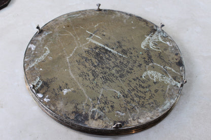 Large Viners Silver Plated Tray - Kernow Furniture