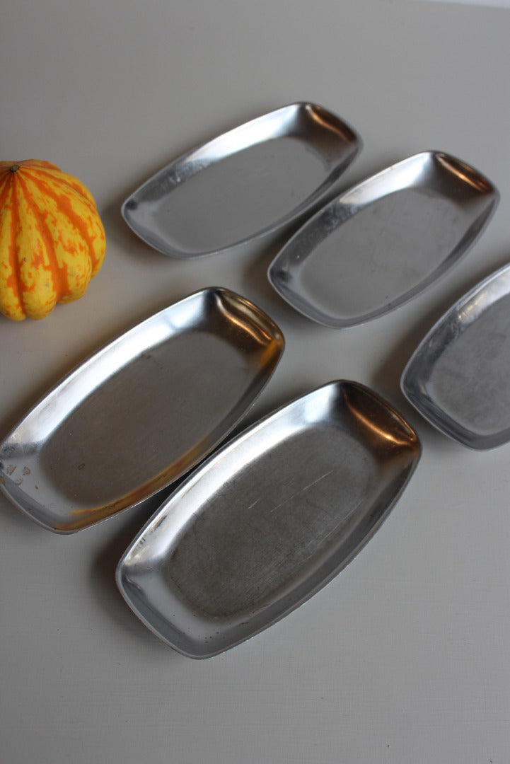 Retro Stainless Steel Trays - Kernow Furniture
