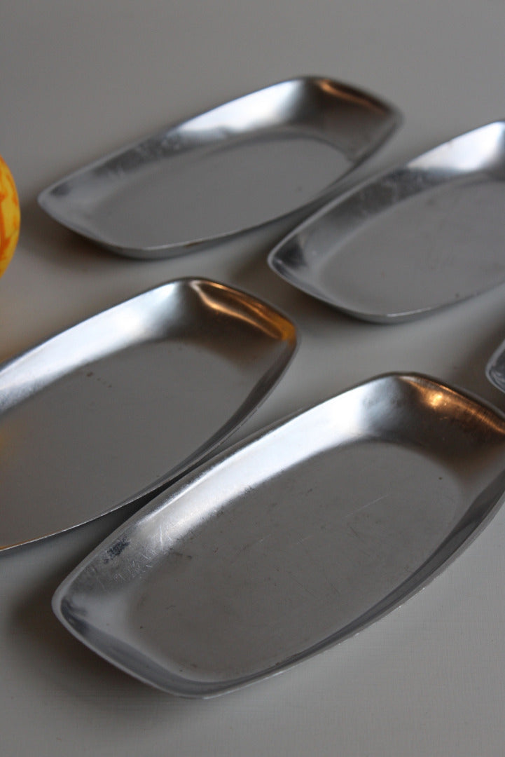 Retro Stainless Steel Trays - Kernow Furniture