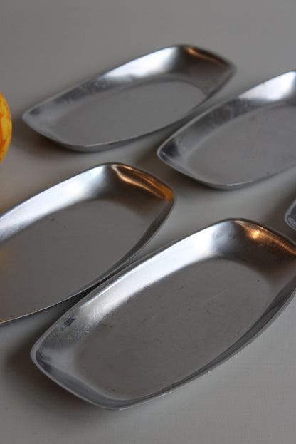 Retro Stainless Steel Trays - Kernow Furniture