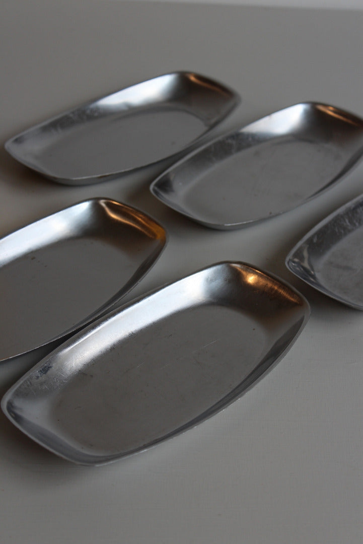 Retro Stainless Steel Trays - Kernow Furniture