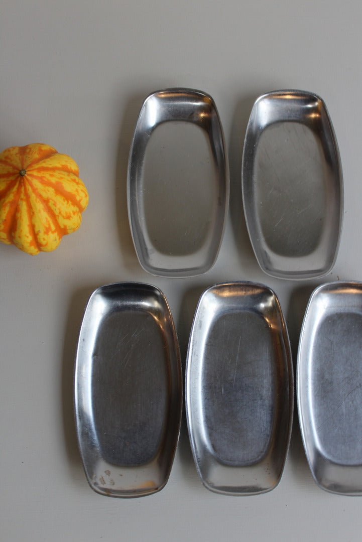 Retro Stainless Steel Trays - Kernow Furniture