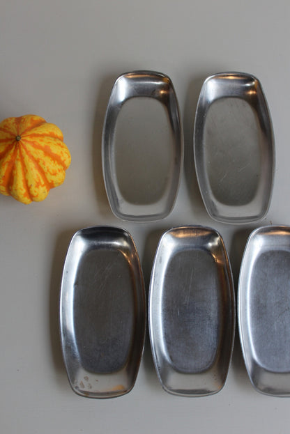 Retro Stainless Steel Trays - Kernow Furniture