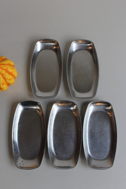 Retro Stainless Steel Trays - Kernow Furniture