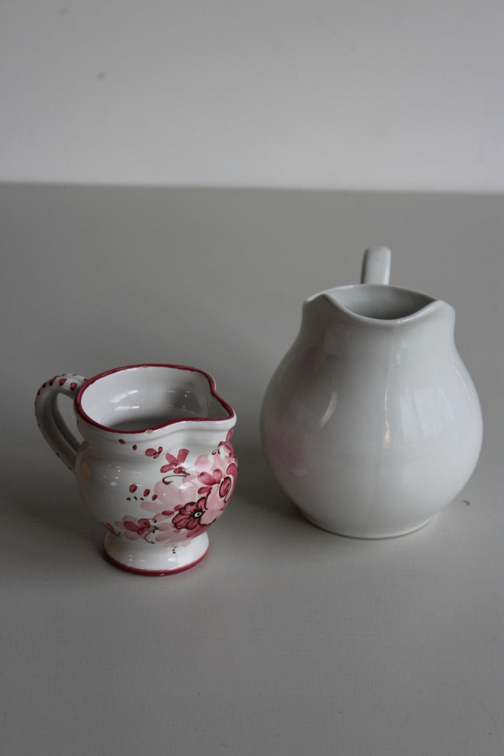 Pair Vintage Jugs - Kernow Furniture