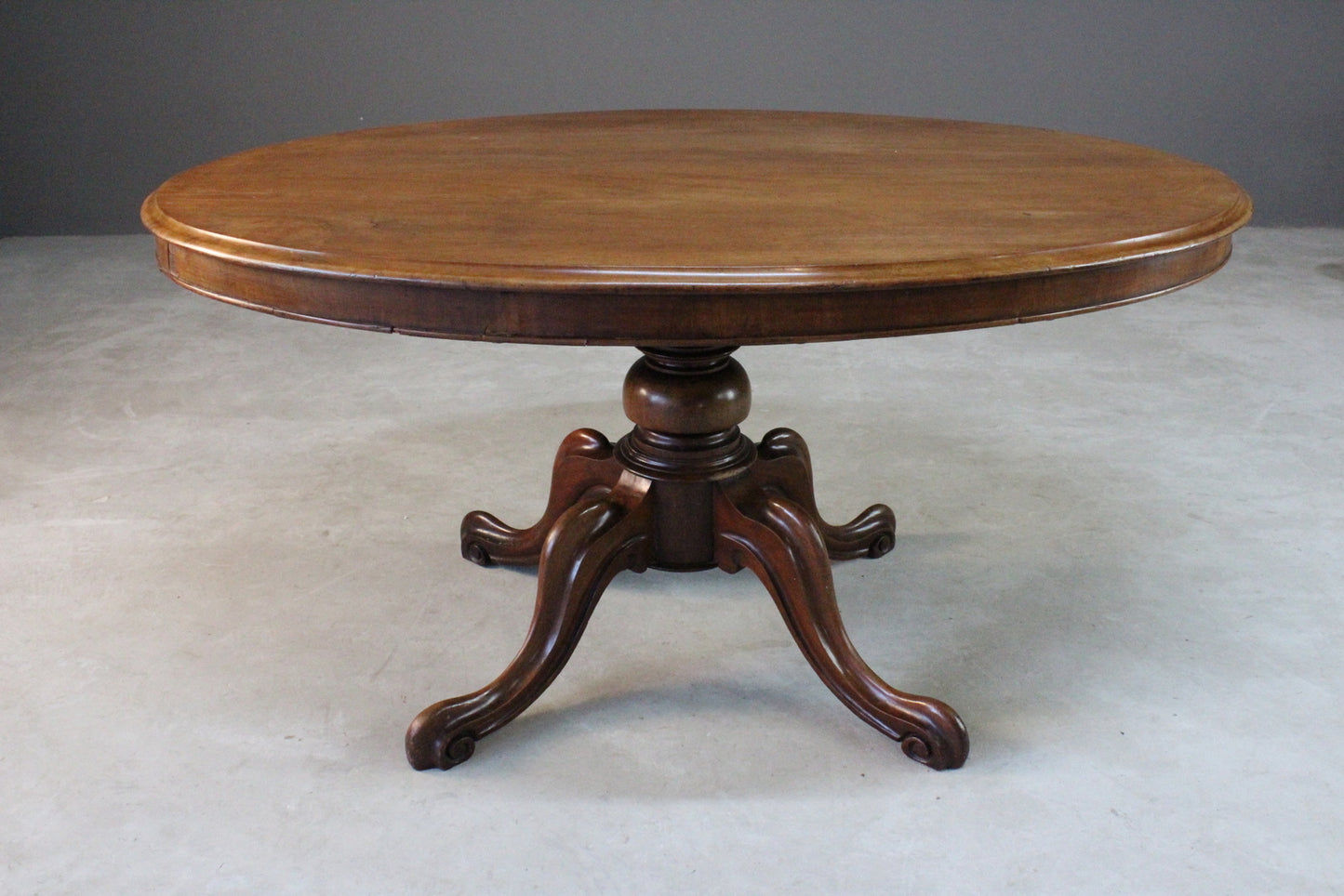Victorian Mahogany Oval Centre Table - Kernow Furniture