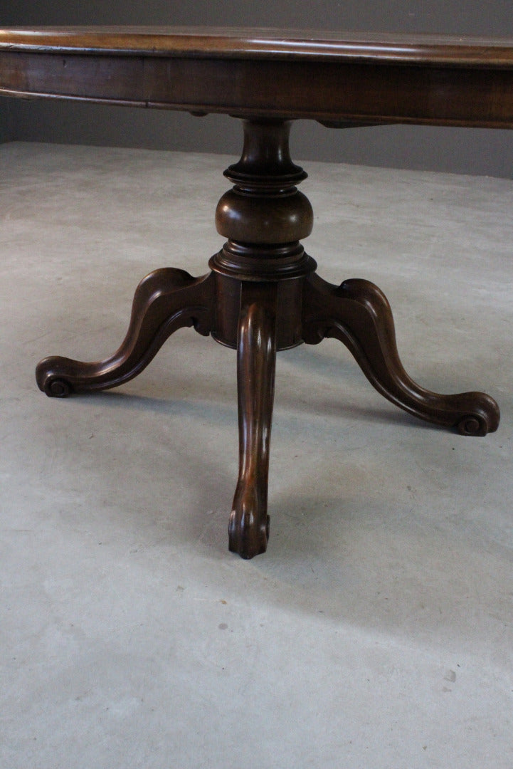 Victorian Mahogany Oval Centre Table - Kernow Furniture