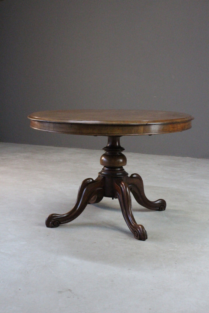 Victorian Mahogany Oval Centre Table - Kernow Furniture