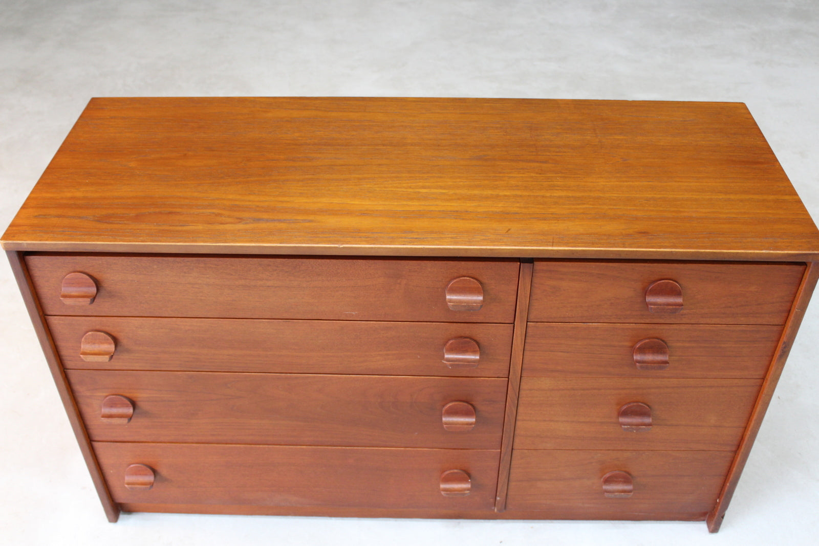 Retro Stag Cantata Teak Chest of Drawers - Kernow Furniture