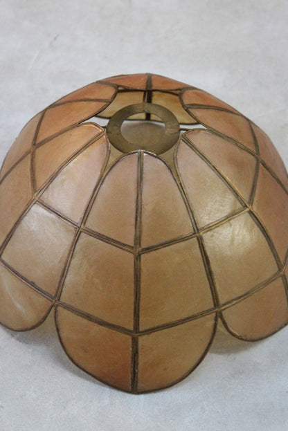 Vintage Ceiling Capiz Shell Lamp Shade - Kernow Furniture