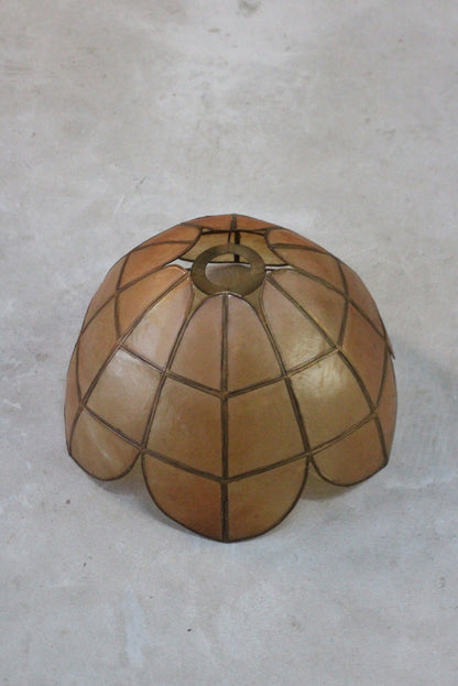 Vintage Ceiling Capiz Shell Lamp Shade - Kernow Furniture