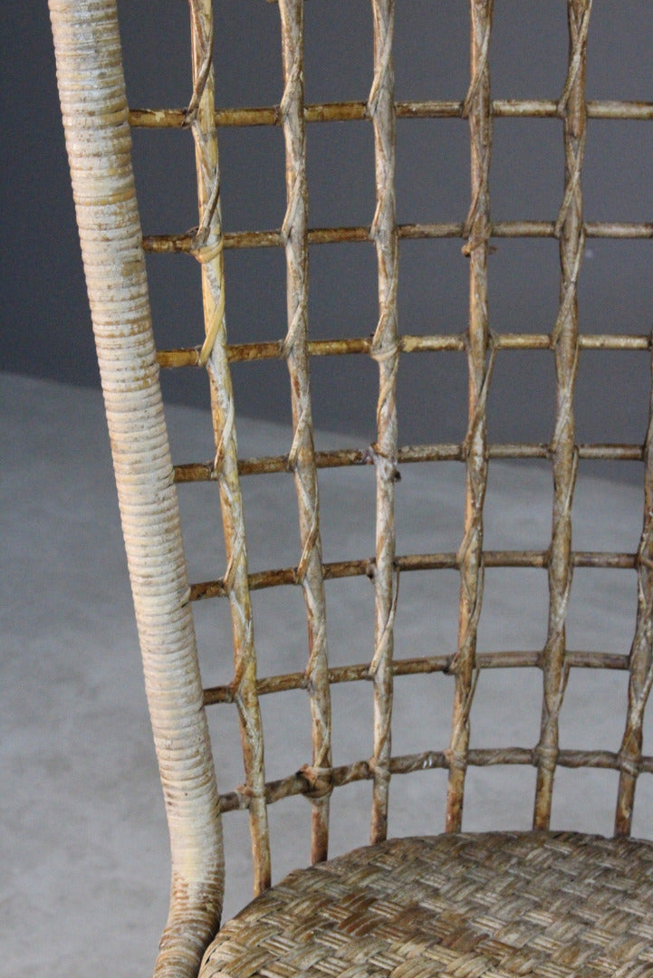 Retro Rattan Hanging Chair - Kernow Furniture