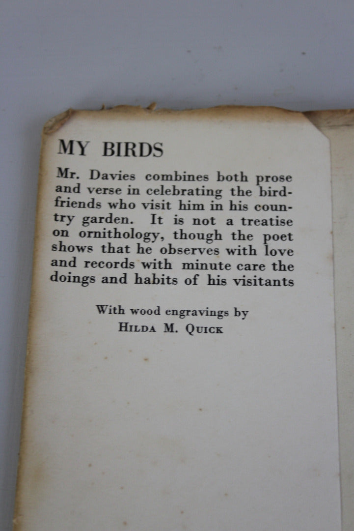 My Birds W H Davies - Kernow Furniture