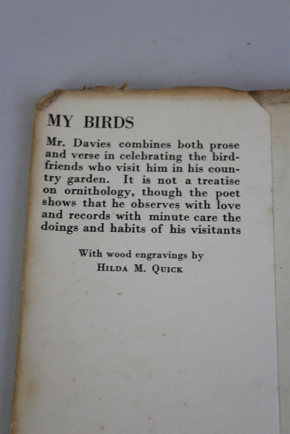 My Birds W H Davies - Kernow Furniture