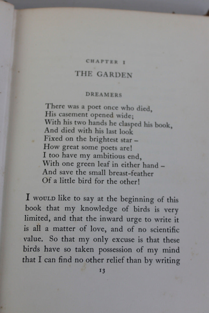 My Birds W H Davies - Kernow Furniture