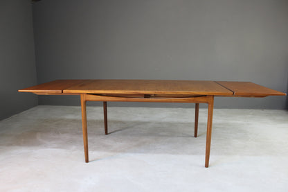 Retro Extending G Plan Kofod Larsen Teak Dining Table - Kernow Furniture