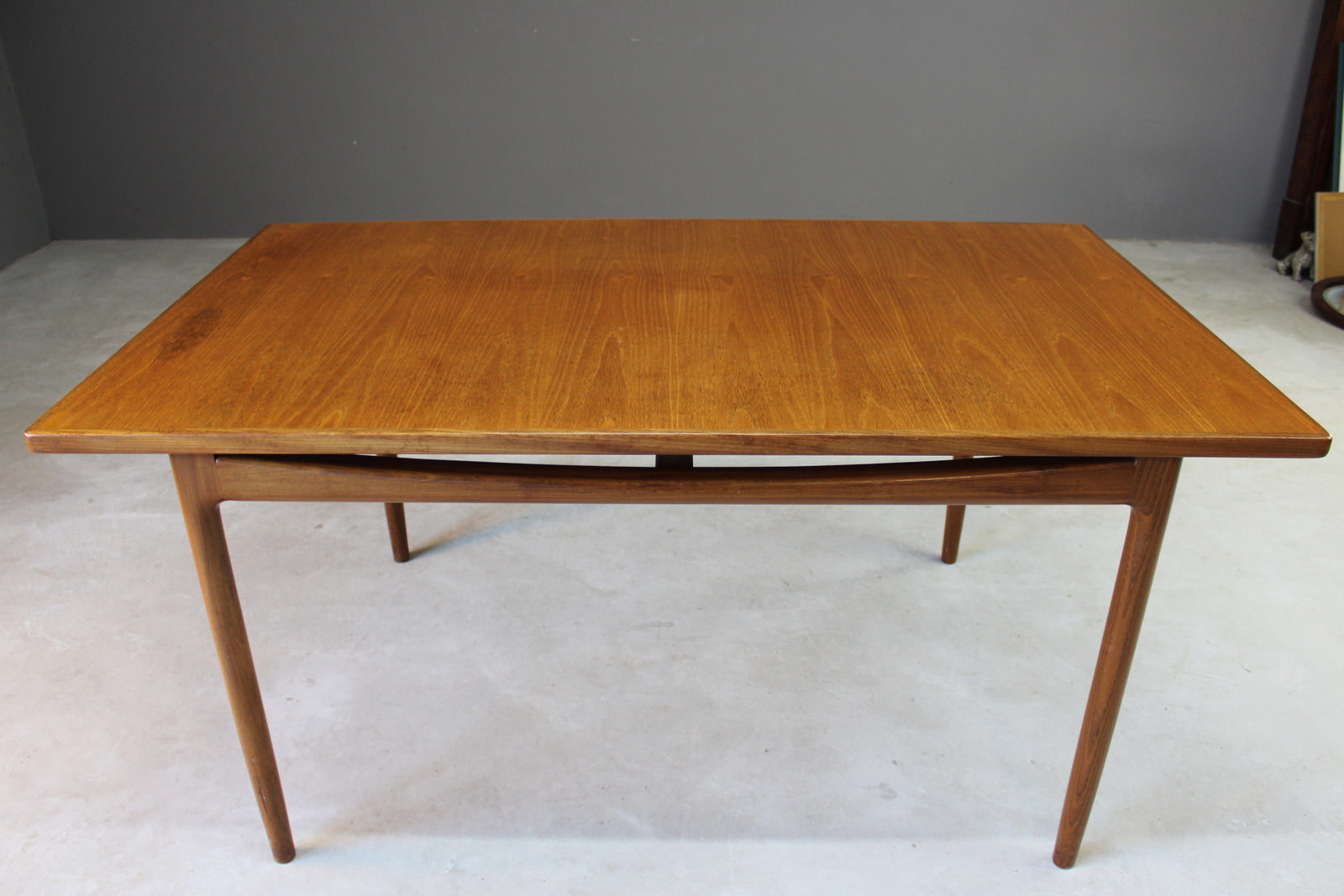 Retro Extending G Plan Kofod Larsen Teak Dining Table - Kernow Furniture