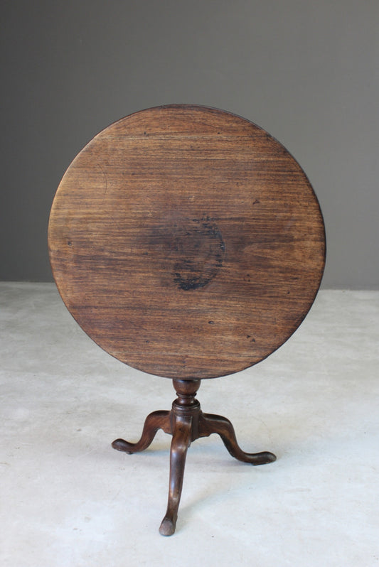 Antique Georgian Tilt Top Supper Table - Kernow Furniture