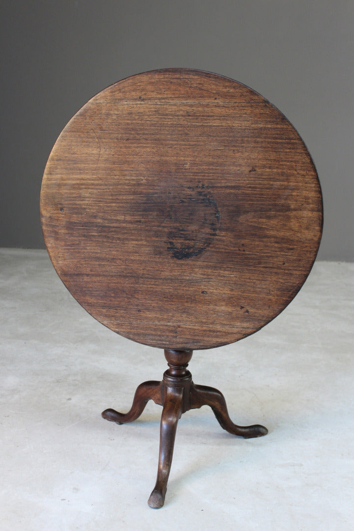 Antique Georgian Tilt Top Supper Table - Kernow Furniture