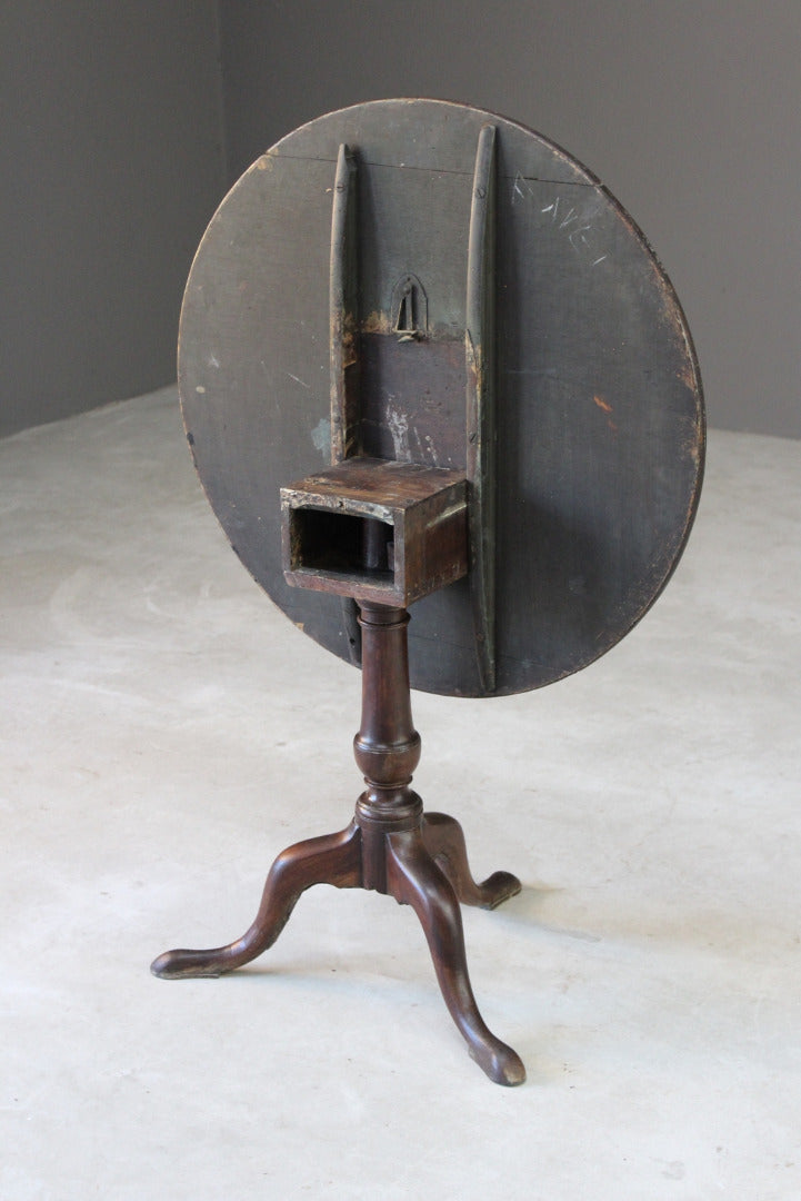 Antique Georgian Tilt Top Supper Table - Kernow Furniture