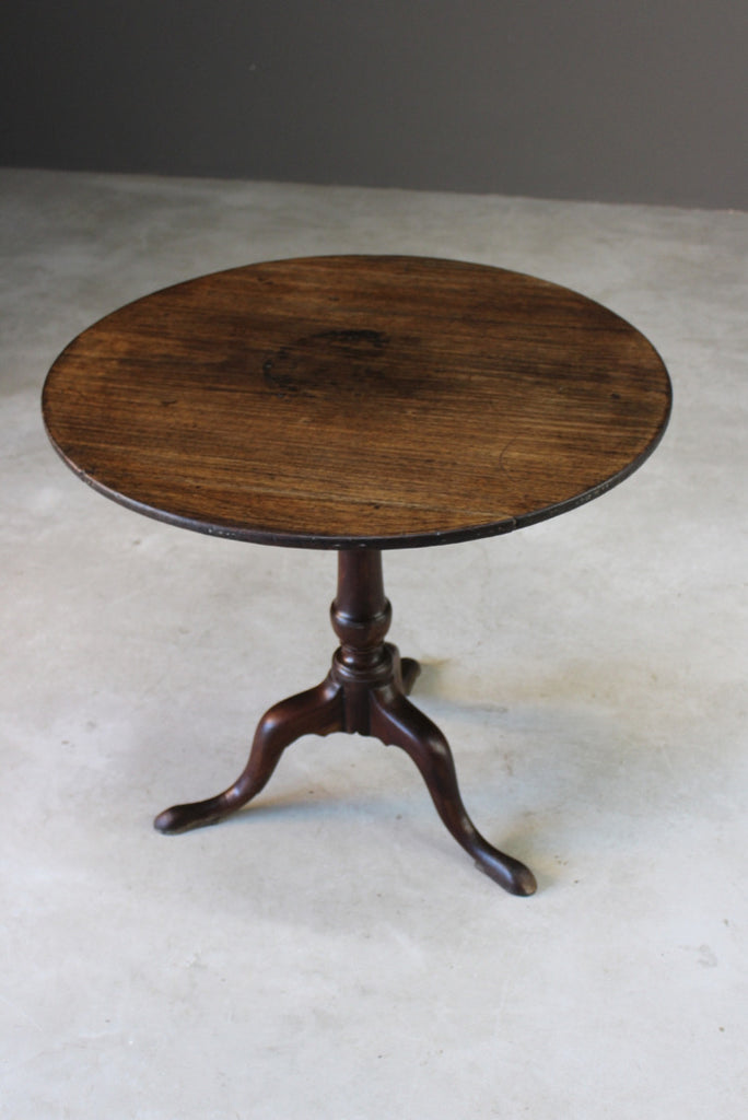 Antique Georgian Tilt Top Supper Table - Kernow Furniture
