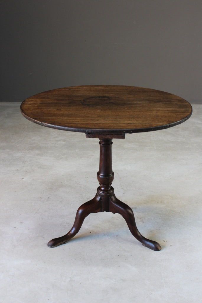 Antique Georgian Tilt Top Supper Table - Kernow Furniture