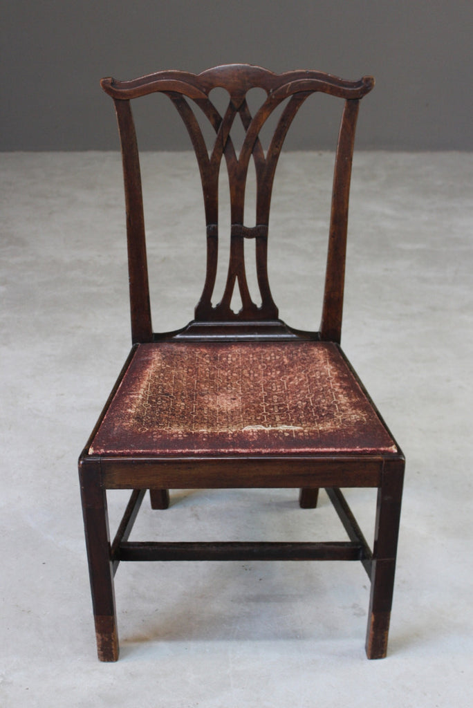 Georgian Mahogany Dining Chair - Kernow Furniture