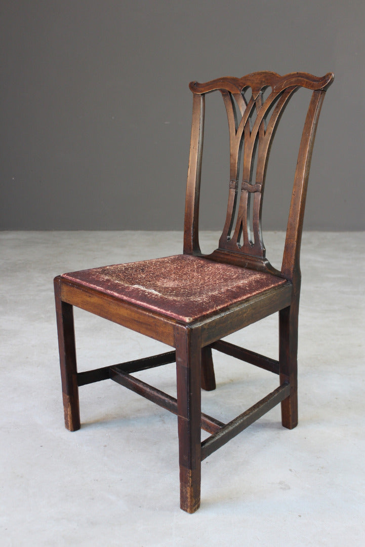 Georgian Mahogany Dining Chair - Kernow Furniture