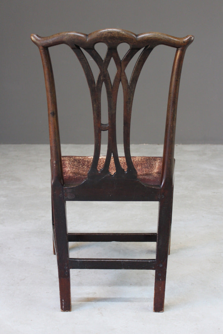 Georgian Mahogany Dining Chair - Kernow Furniture