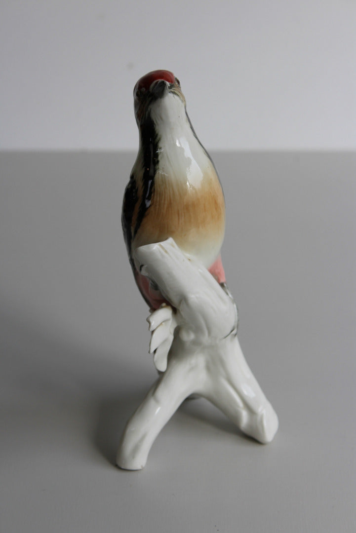 Karl Ens Porcelain Woodpecker - Kernow Furniture