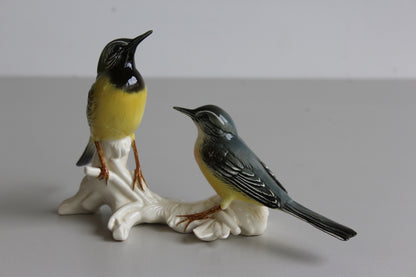 Karl Ens Porcelain Wagtails - Kernow Furniture