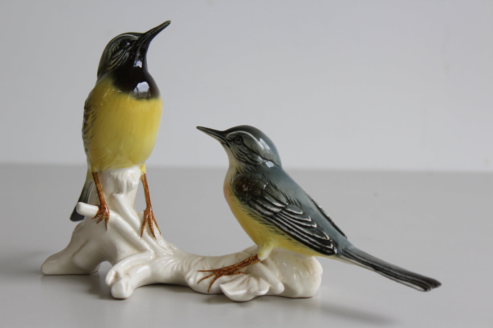 Karl Ens Porcelain Wagtails - Kernow Furniture