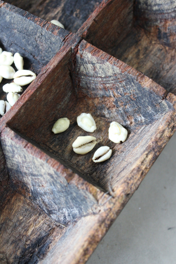 Congkak Mancala Shell Game - Kernow Furniture