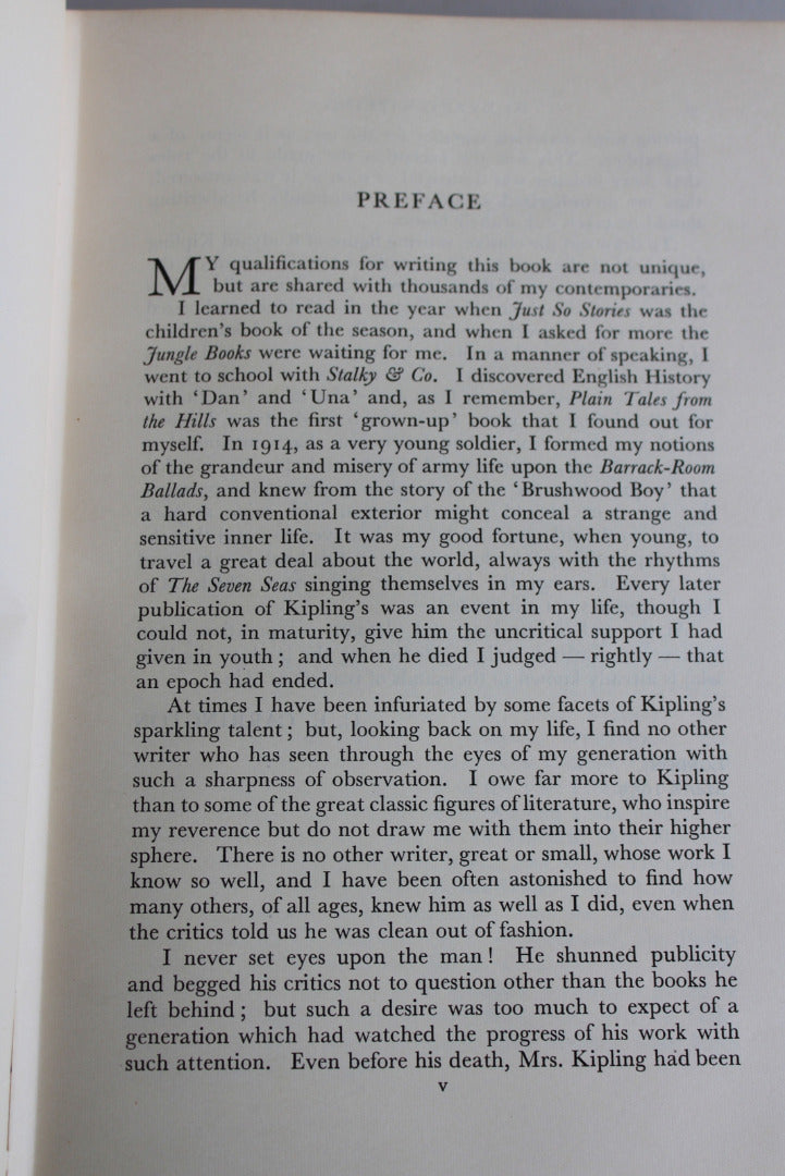 Rudyard Kipling His Life & Work - Charles Carrington - Kernow Furniture