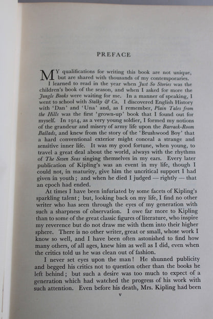 Rudyard Kipling His Life & Work - Charles Carrington - Kernow Furniture