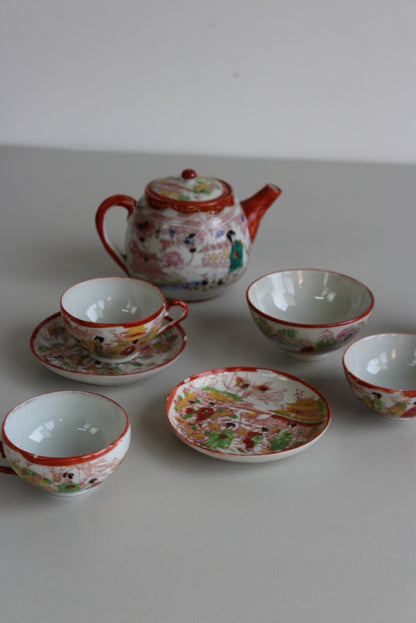 Oriental Tea Set - Kernow Furniture