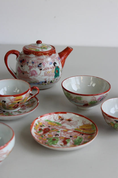 Oriental Tea Set - Kernow Furniture