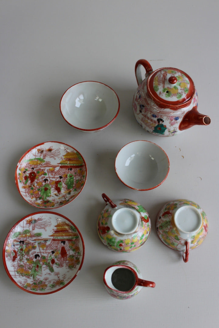 Oriental Tea Set - Kernow Furniture