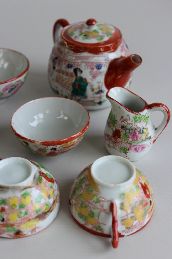 Oriental Tea Set - Kernow Furniture