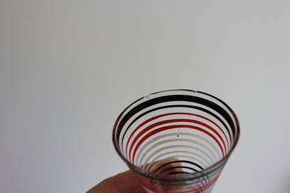 Vintage Striped Glasses - Kernow Furniture