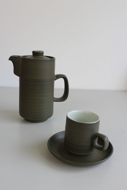 Denby Chevron Coffee Set - Kernow Furniture