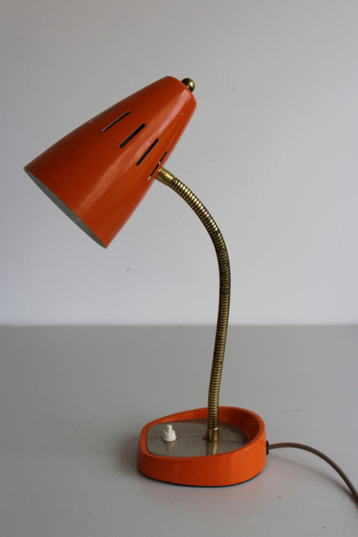 Retro Orange Desk Lamp Model 971 - Kernow Furniture