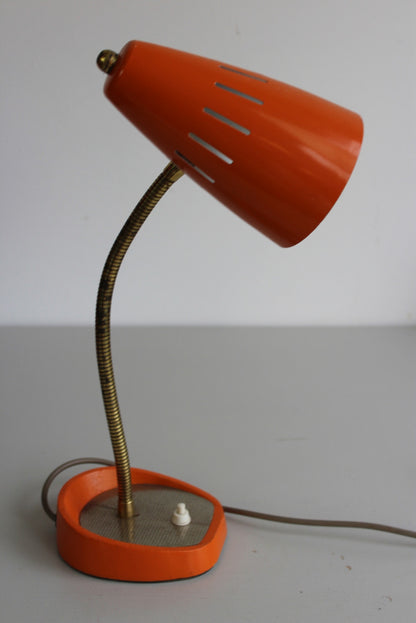 Retro Orange Desk Lamp Model 971 - Kernow Furniture