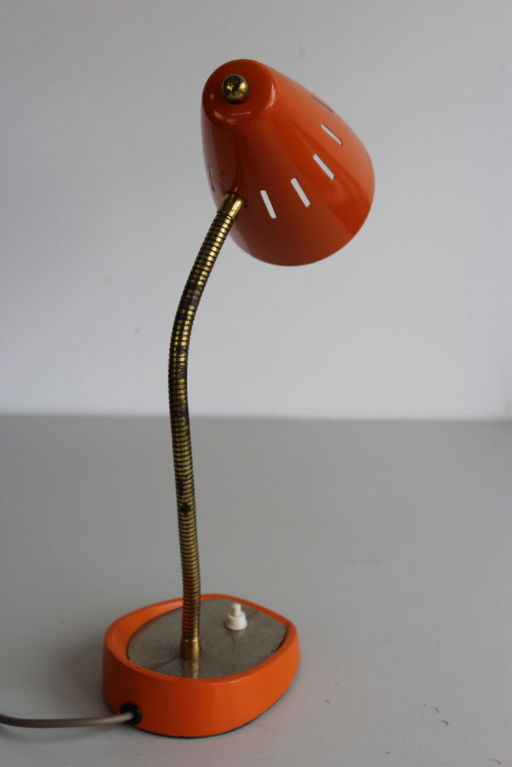 Retro Orange Desk Lamp Model 971 - Kernow Furniture