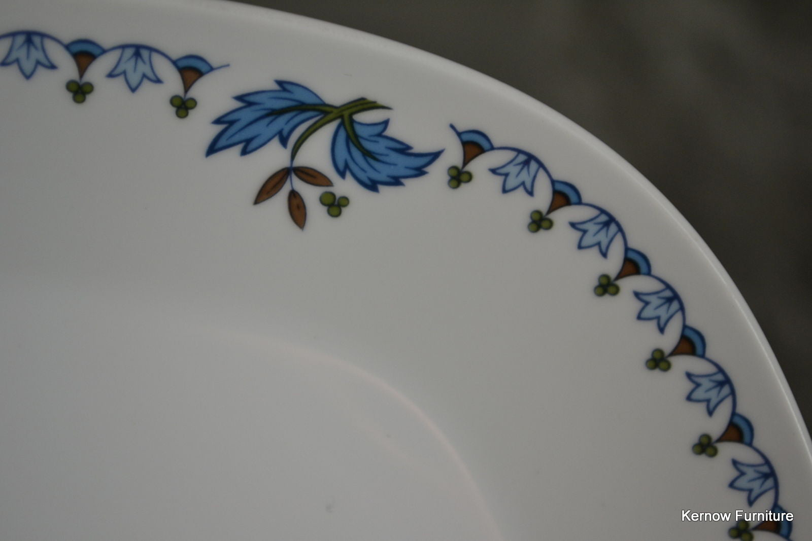 Noritake Progression China Blue Moon Serving Plate Platter - Kernow Furniture